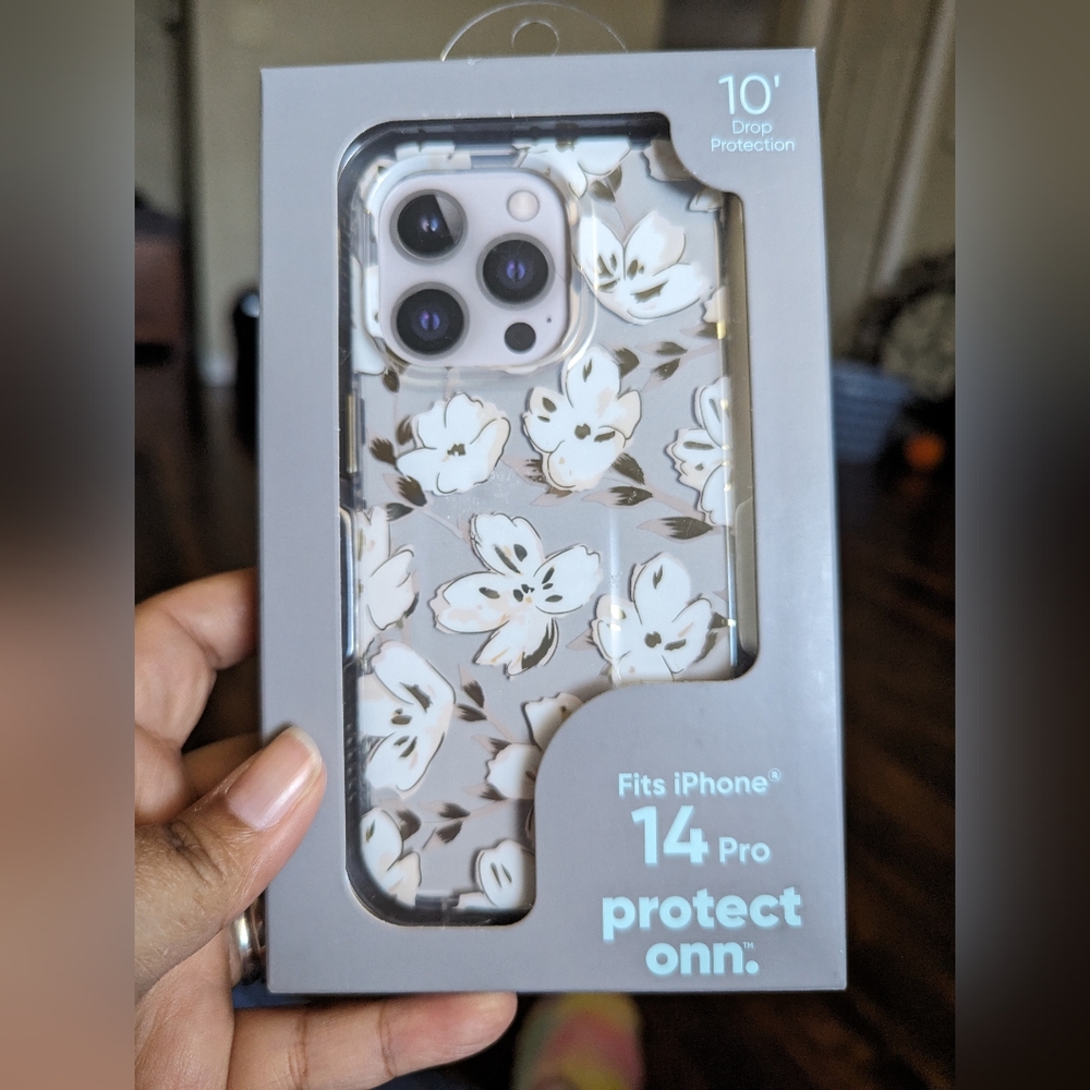 iPhone 14 pro floral case
